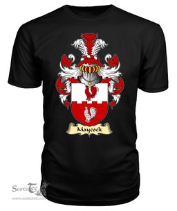 ScotsTee Maycock Coat Of Arms Family Crest England V23 T Shirt