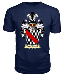 ScotsTee Manchester Coat Of Arms Family Crest England V23 T Shirt