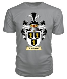 ScotsTee Lowman Coat Of Arms Family Crest England V23 T Shirt