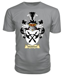 ScotsTee Maddison Coat Of Arms Family Crest England V23 T Shirt