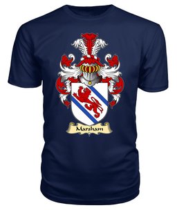 ScotsTee Marsham Coat Of Arms Family Crest England V23 T Shirt