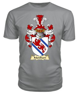 ScotsTee Marsham Coat Of Arms Family Crest England V23 T Shirt