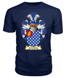 ScotsTee Lowndes Coat Of Arms Family Crest England V23 T Shirt