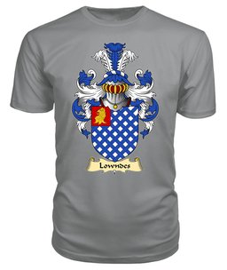 ScotsTee Lowndes Coat Of Arms Family Crest England V23 T Shirt