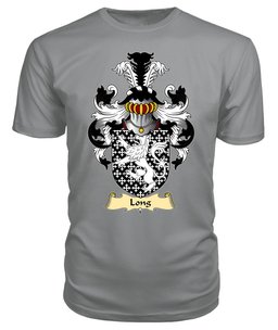 ScotsTee Long Coat Of Arms Family Crest England V23 T Shirt