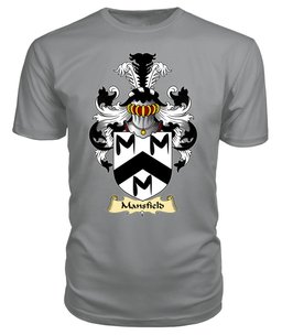 ScotsTee Mansel (l) or Mansfield Coat Of Arms Family Crest England V23 T Shirt