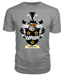ScotsTee Mildred Coat Of Arms Family Crest England V23 T Shirt