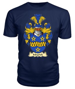 ScotsTee Meyrick Coat Of Arms Family Crest England V23 T Shirt