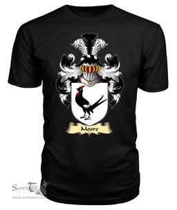 ScotsTee Moore I Coat Of Arms Family Crest England V23 T Shirt