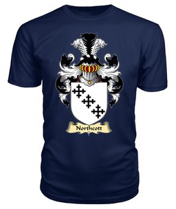 ScotsTee Northcote or Northcott Coat Of Arms Family Crest England V23 T Shirt