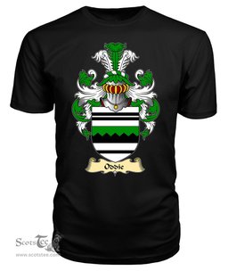 ScotsTee Oddie or Oddy Coat Of Arms Family Crest England V23 T Shirt