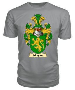 ScotsTee Morgan III (Wales) Coat Of Arms Family Crest England V23 T Shirt