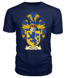 ScotsTee Nanney or Nanny Coat Of Arms Family Crest England V23 T Shirt