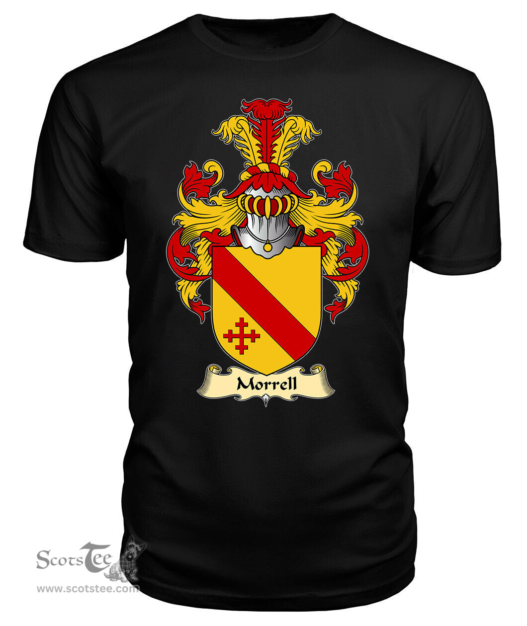 ScotsTee Morrell Coat Of Arms Family Crest England V23 T Shirt
