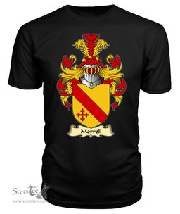 ScotsTee Morrell Coat Of Arms Family Crest England V23 T Shirt