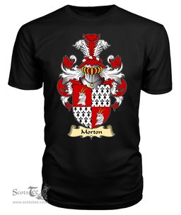 ScotsTee Moreton or Morton Coat Of Arms Family Crest England V23 T Shirt