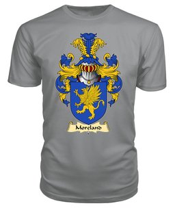 ScotsTee Moreland or Mereland Coat Of Arms Family Crest England V23 T Shirt