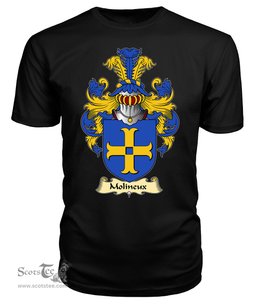 ScotsTee Molineux or Molyneux Coat Of Arms Family Crest England V23 T Shirt