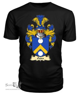 ScotsTee Oates II Coat Of Arms Family Crest England V23 T Shirt
