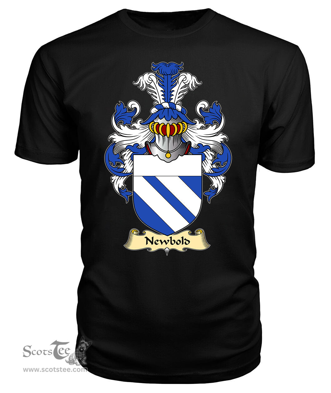 ScotsTee Newbold Coat Of Arms Family Crest England V23 T Shirt