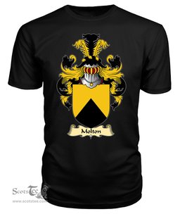 ScotsTee Molton Coat Of Arms Family Crest England V23 T Shirt