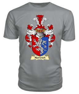 ScotsTee Norwich Coat Of Arms Family Crest England V23 T Shirt