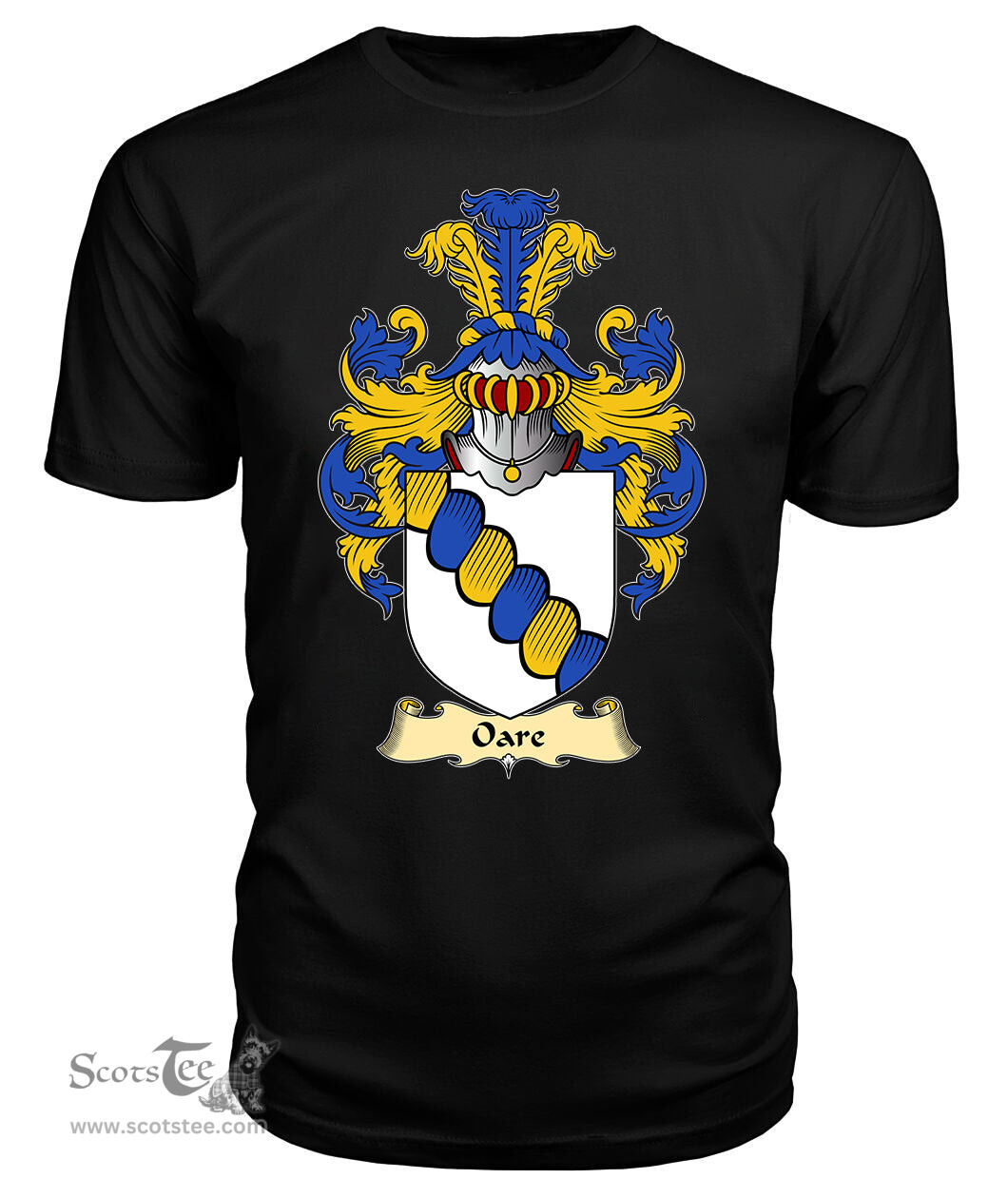 ScotsTee Oare Coat Of Arms Family Crest England V23 T Shirt