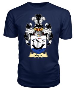 ScotsTee Myers Coat Of Arms Family Crest England V23 T Shirt