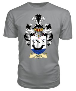 ScotsTee Myers Coat Of Arms Family Crest England V23 T Shirt