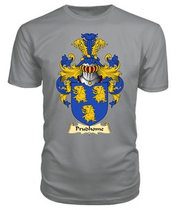 ScotsTee Prudhome Coat Of Arms Family Crest England V23 T Shirt