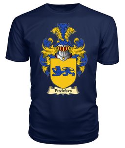 ScotsTee Pitchford Coat Of Arms Family Crest England V23 T Shirt