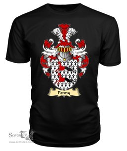 ScotsTee Penny Coat Of Arms Family Crest England V23 T Shirt