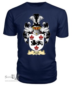 ScotsTee Pugh Coat Of Arms Family Crest England V23 T Shirt