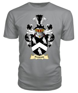 ScotsTee Prescott Coat Of Arms Family Crest England V23 T Shirt