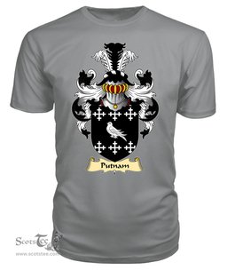 ScotsTee Putnam I or Putnan Coat Of Arms Family Crest England V23 T Shirt