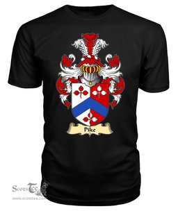 ScotsTee Pike Coat Of Arms Family Crest England V23 T Shirt