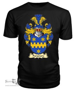 ScotsTee Paramour or Paramore Coat Of Arms Family Crest England V23 T Shirt