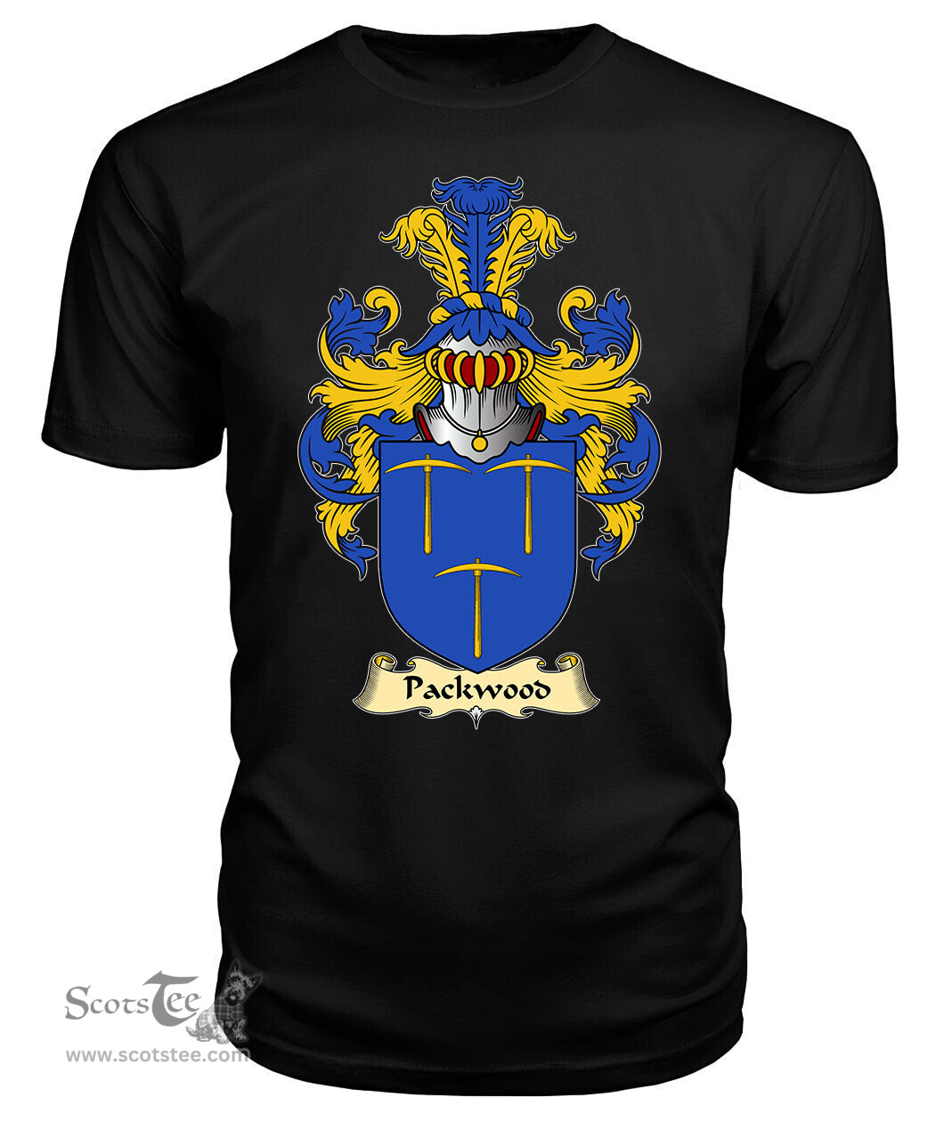 ScotsTee Packwood Coat Of Arms Family Crest England V23 T Shirt
