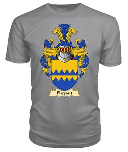 ScotsTee Phesant Coat Of Arms Family Crest England V23 T Shirt