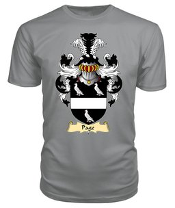ScotsTee Page Coat Of Arms Family Crest England V23 T Shirt