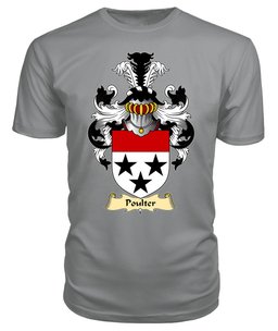 ScotsTee Poulter Coat Of Arms Family Crest England V23 T Shirt
