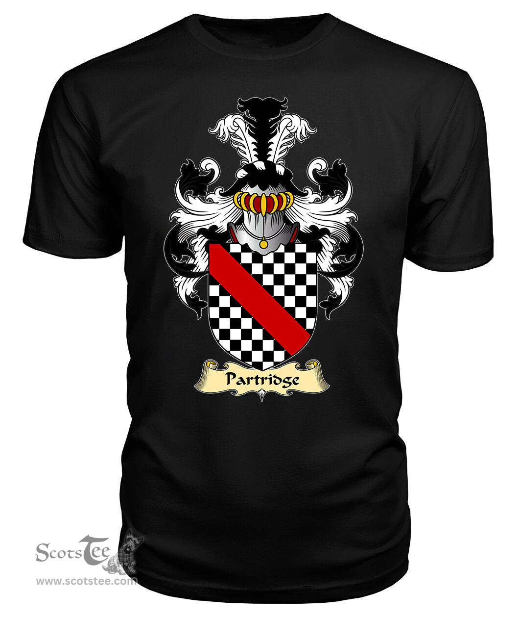 ScotsTee Partridge Coat Of Arms Family Crest England V23 T Shirt