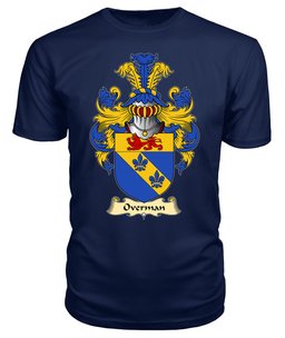 ScotsTee Overman Coat Of Arms Family Crest England V23 T Shirt