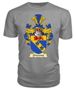 ScotsTee Overman Coat Of Arms Family Crest England V23 T Shirt