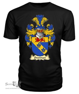 ScotsTee Overman Coat Of Arms Family Crest England V23 T Shirt