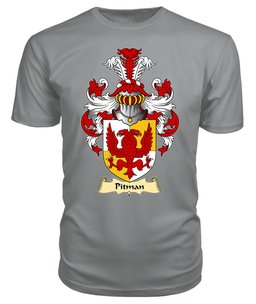 ScotsTee Pitman Coat Of Arms Family Crest England V23 T Shirt