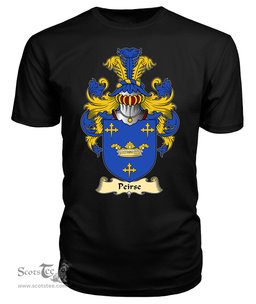 ScotsTee Peirse Coat Of Arms Family Crest England V23 T Shirt