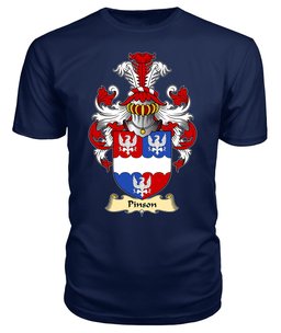 ScotsTee Pinson or Pynson Coat Of Arms Family Crest England V23 T Shirt