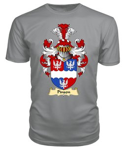 ScotsTee Pinson or Pynson Coat Of Arms Family Crest England V23 T Shirt