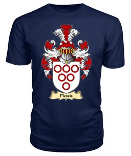 ScotsTee Plessis or Plessey Coat Of Arms Family Crest England V23 T Shirt